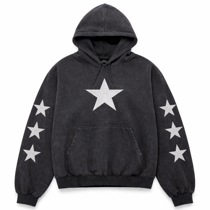 Stellar Oversized Star Hoodie