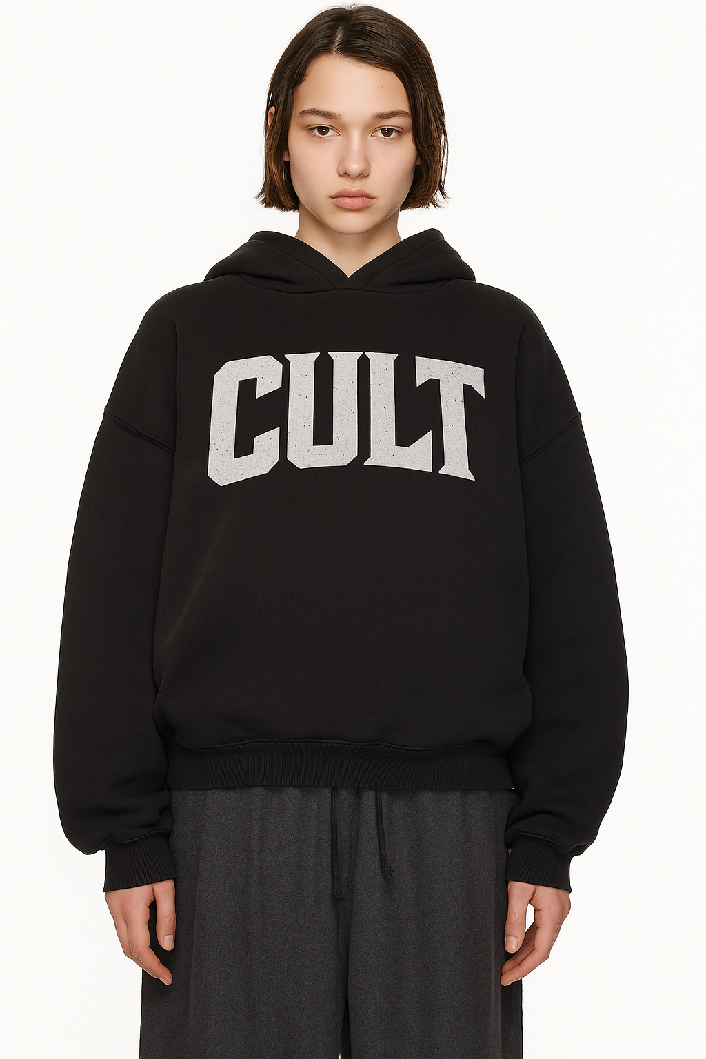 Cult Black Hoodie