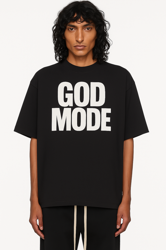 GOD MODE Black T-shirt