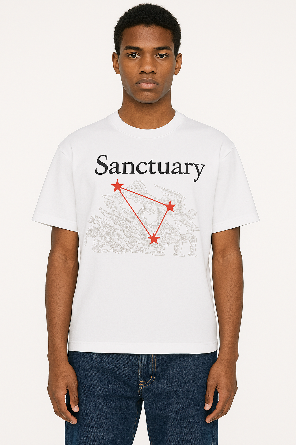 Sanctuary White T-shirt