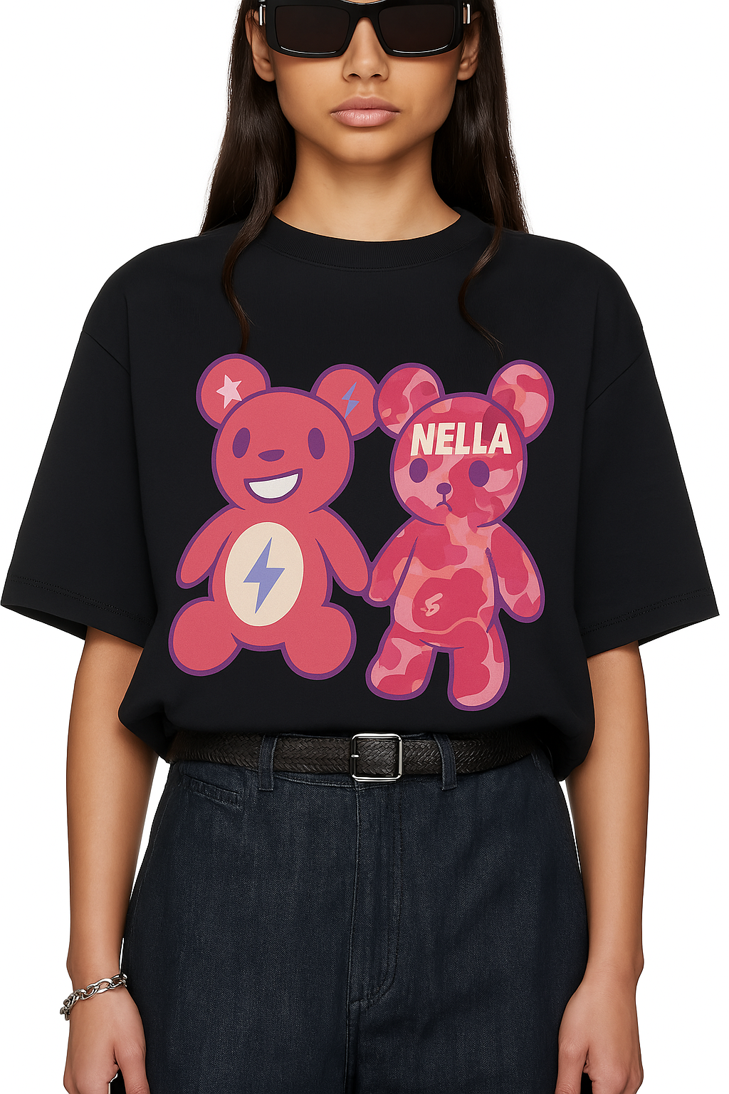 Nella & Co. Black T-shirt
