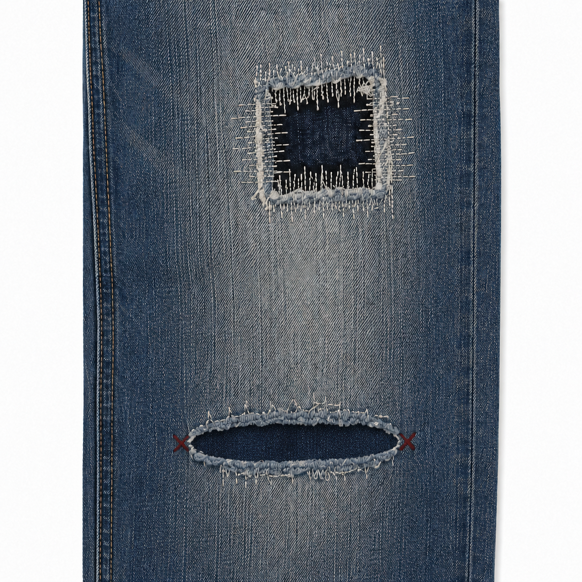 Archive Repair Baggy Jeans – Recovered Indigo